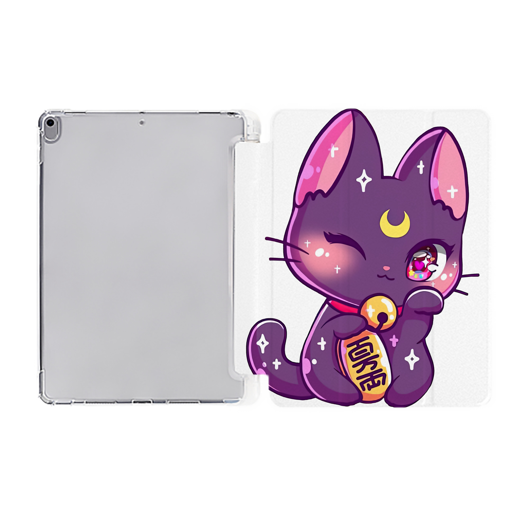 （画像用） 美少女戦士セーラームーン Sailor Moon IPad ケース ペン収納付き 三つ折りスタンド PUレザー×シリコン 対応機種9.5/10.5/10.9インチ